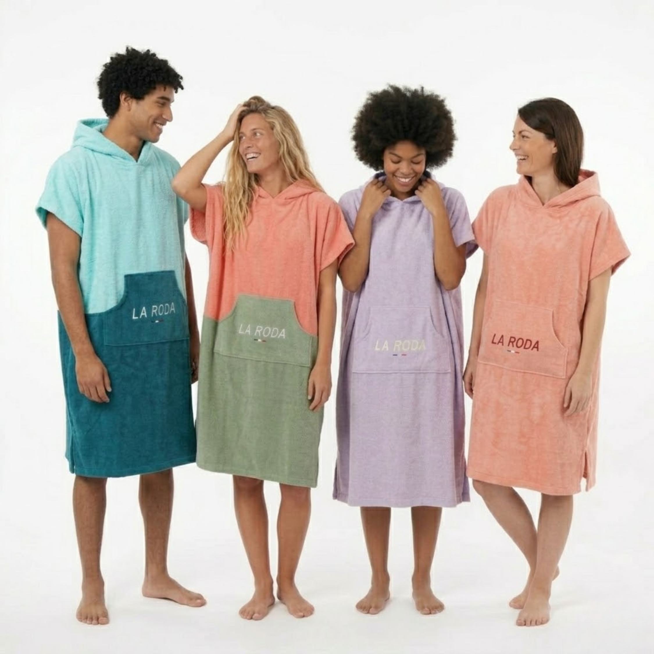 Pack 4 Ponchos de bain - adulte - JUSQU'À -40 %