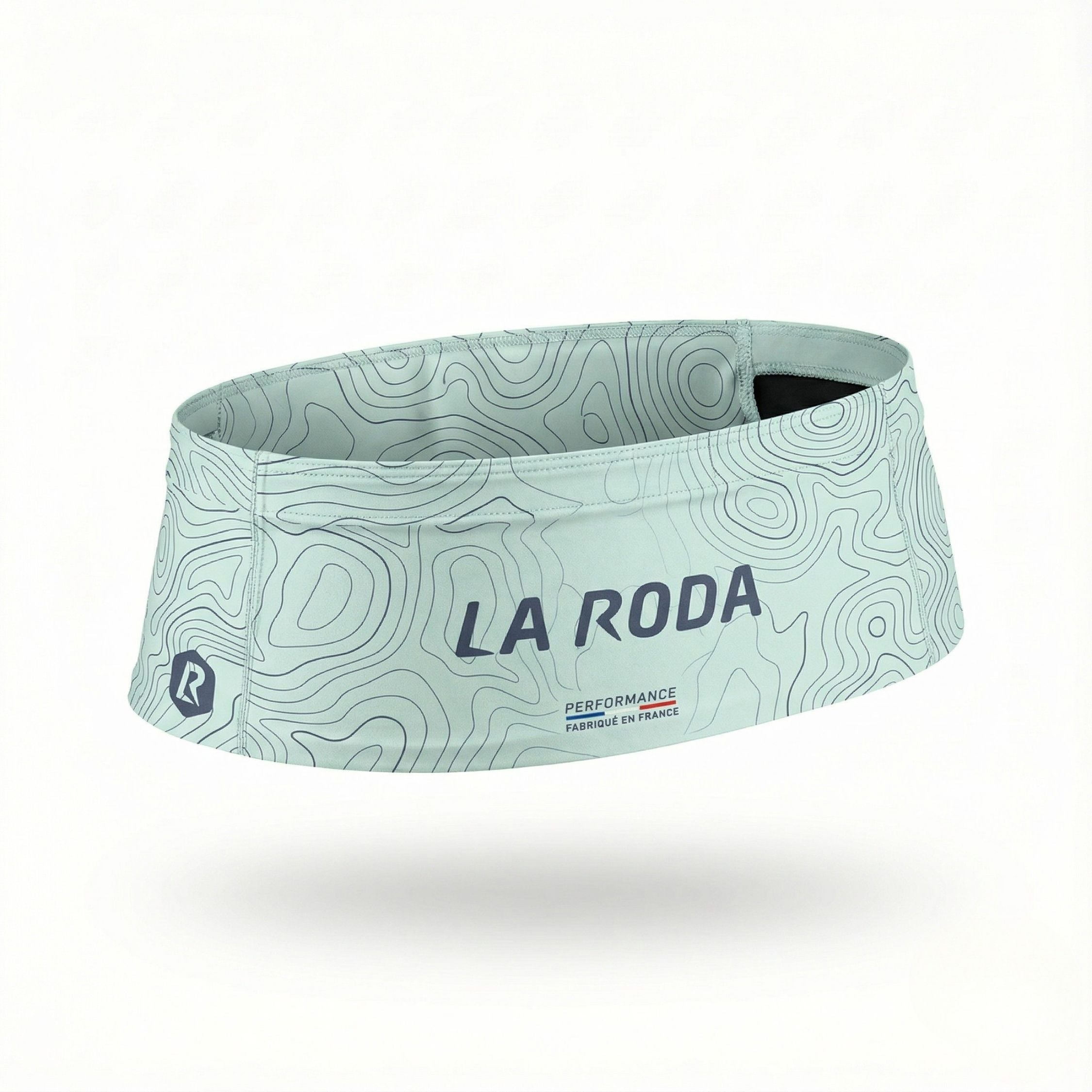 Ceinture running Femme - Relief Bleu Ciel