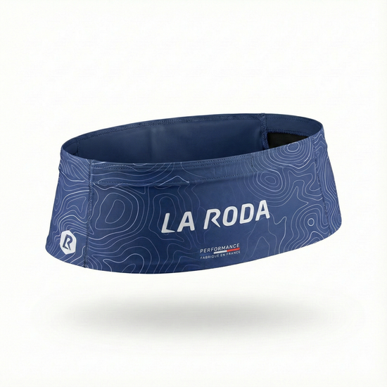 Ceinture running Femme - Relief Bleu