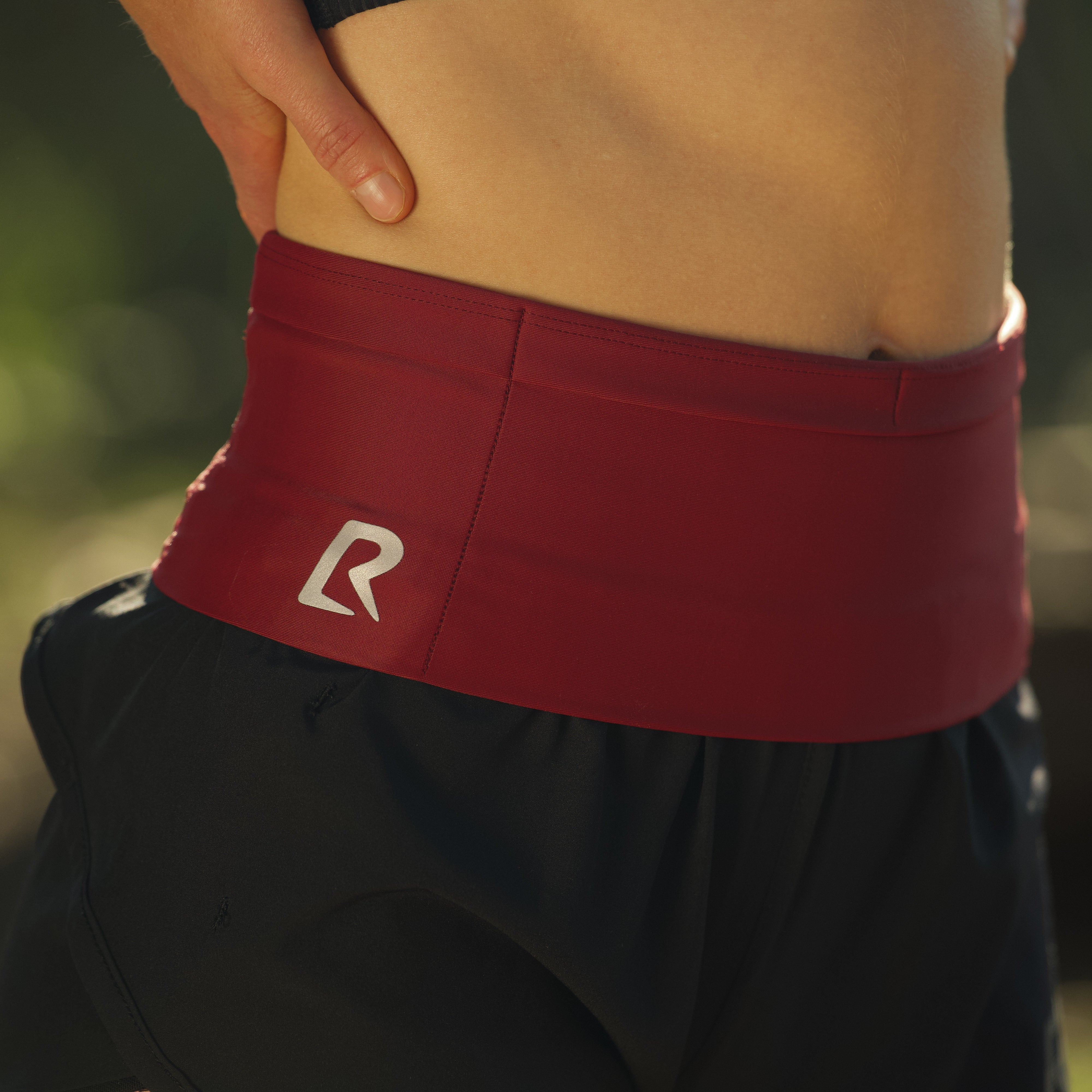 Ceinture running Femme - Bordeaux