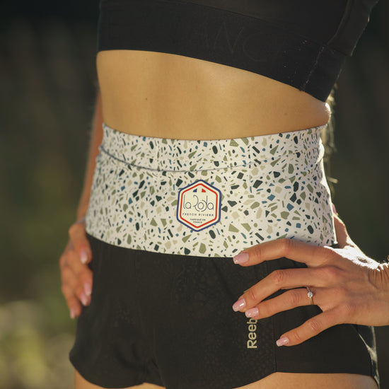 Ceinture running Femme - Vert Olive