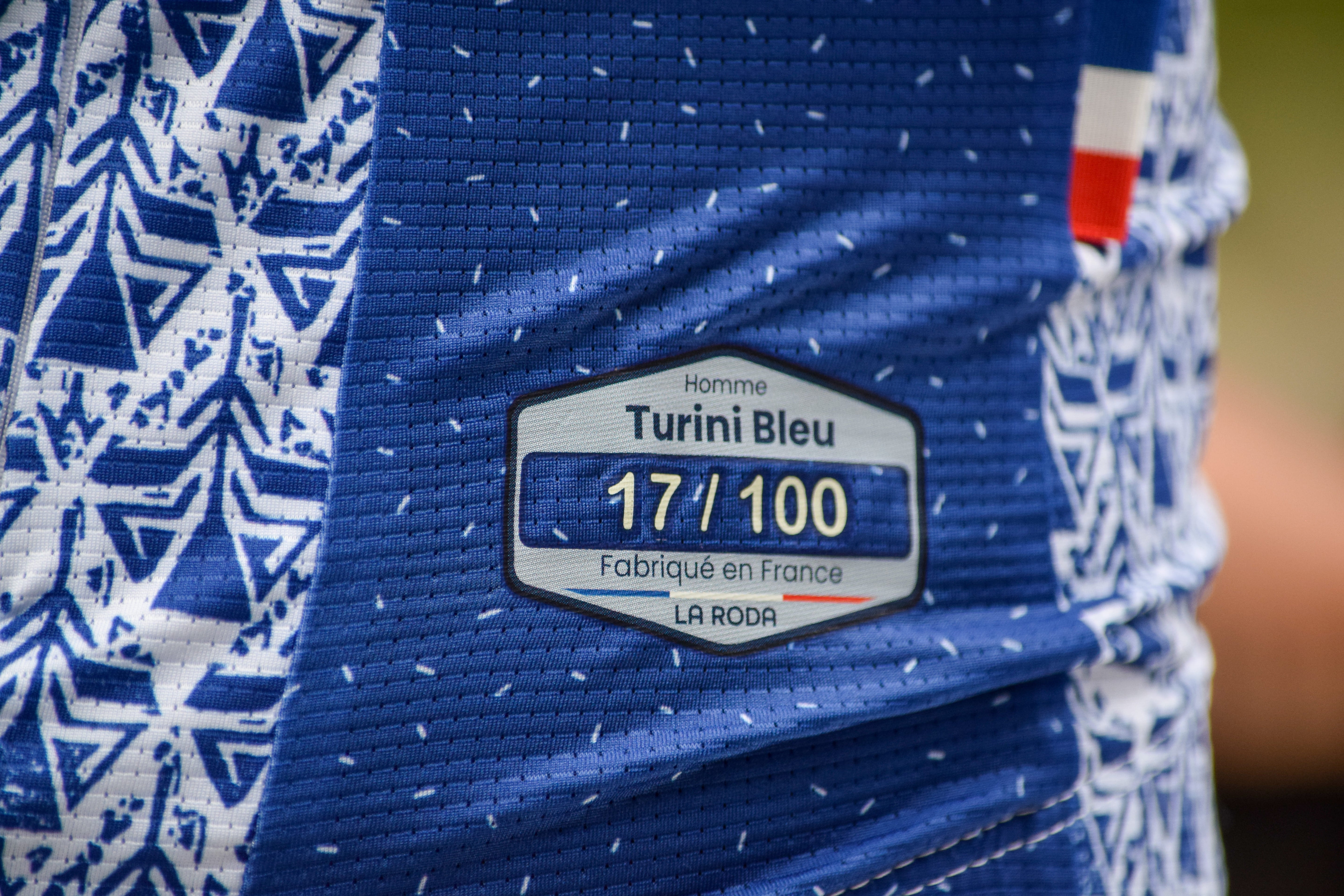 Maillot vélo homme france col de Turini