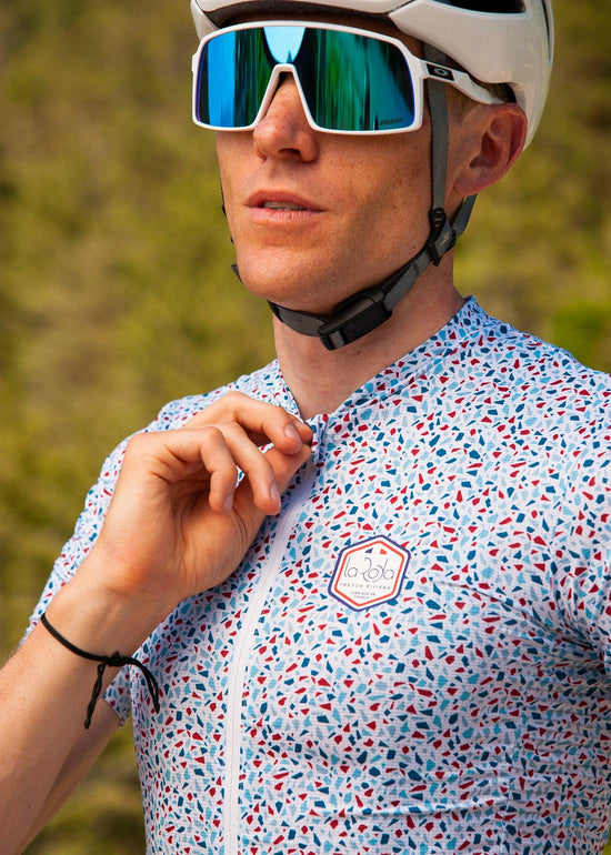 Maillot vélo homme - Madone - Bleu
