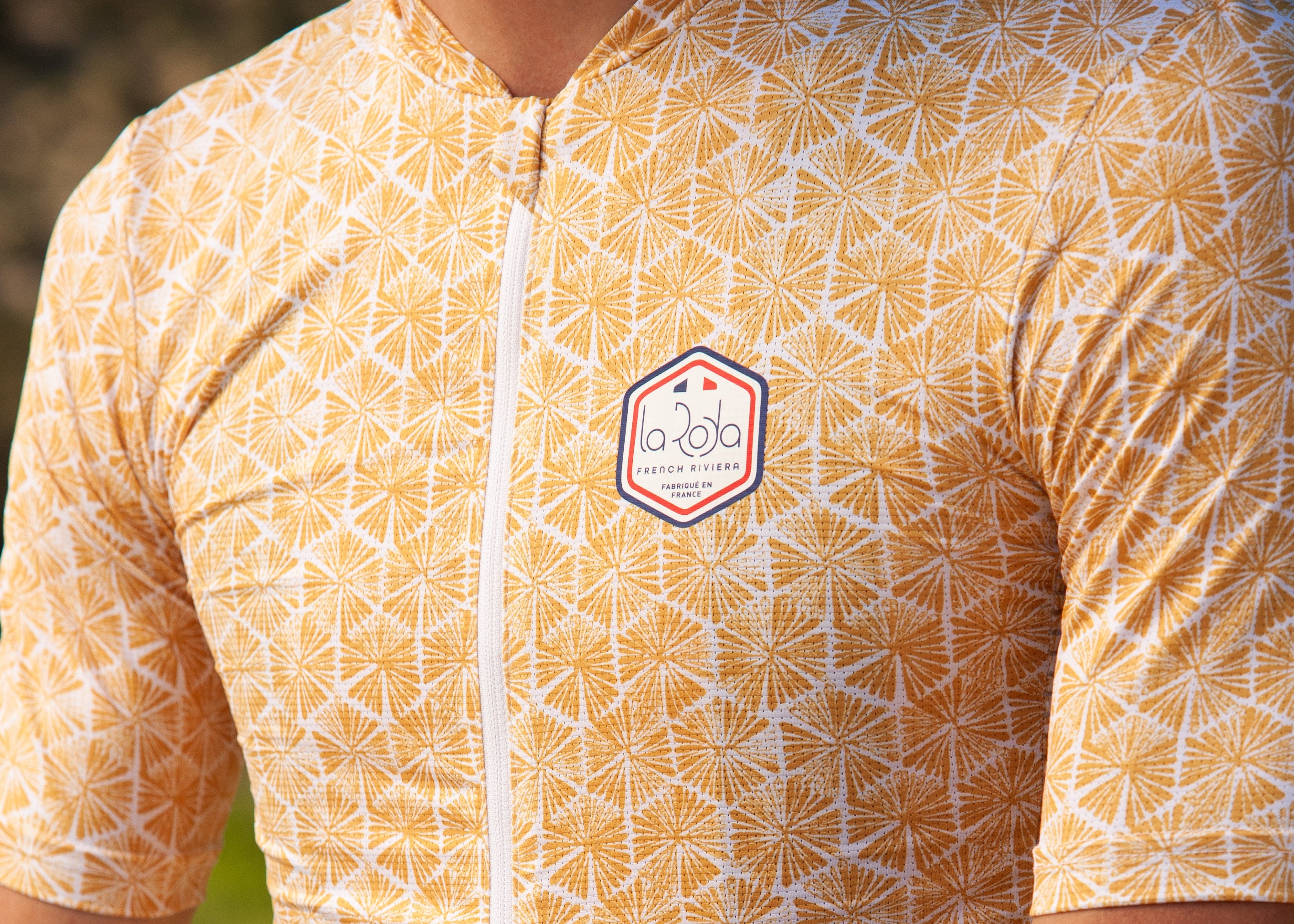 Haut de vélo été la roda jaune