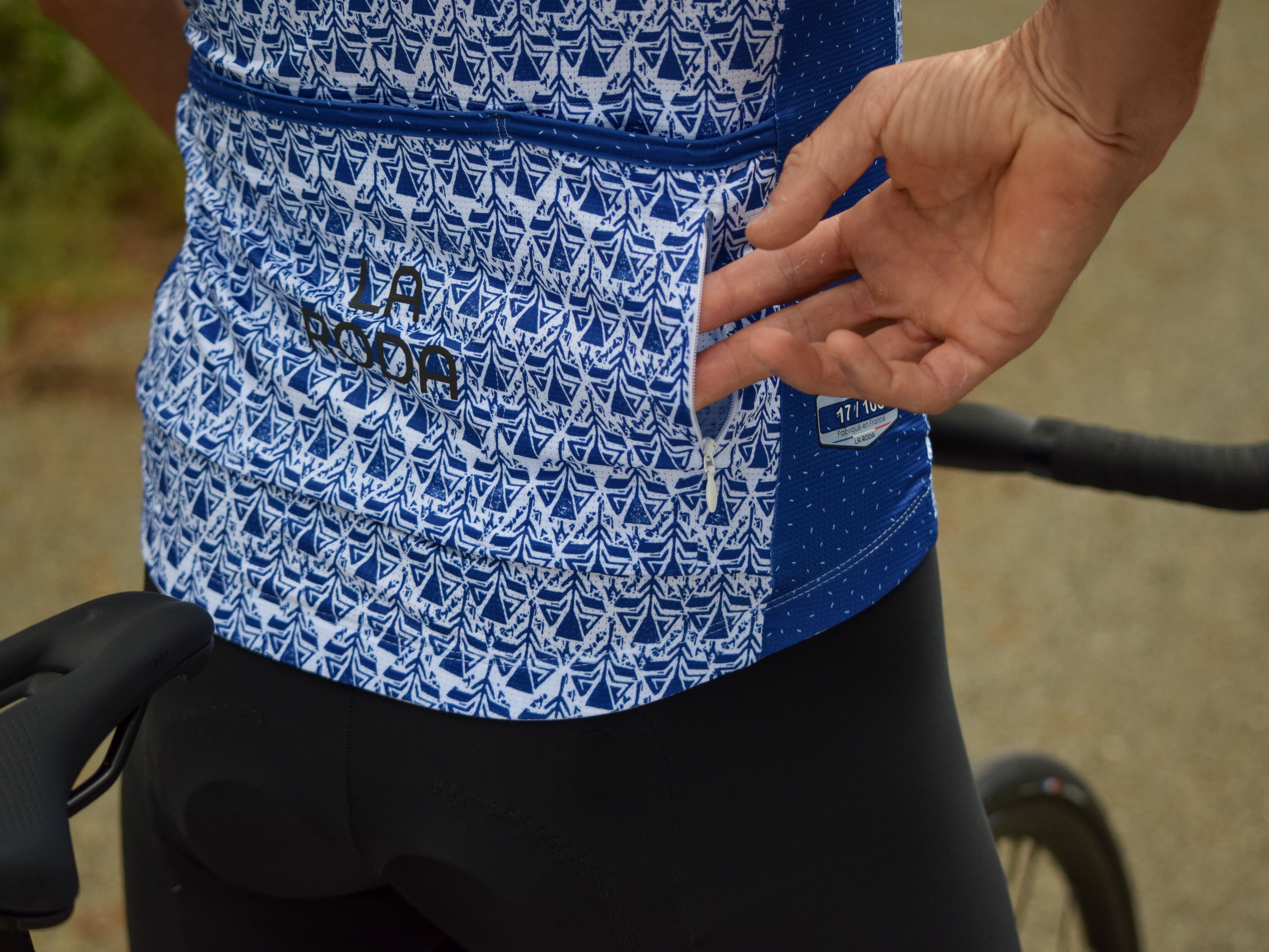 poche zippé haut vélo fabrication française