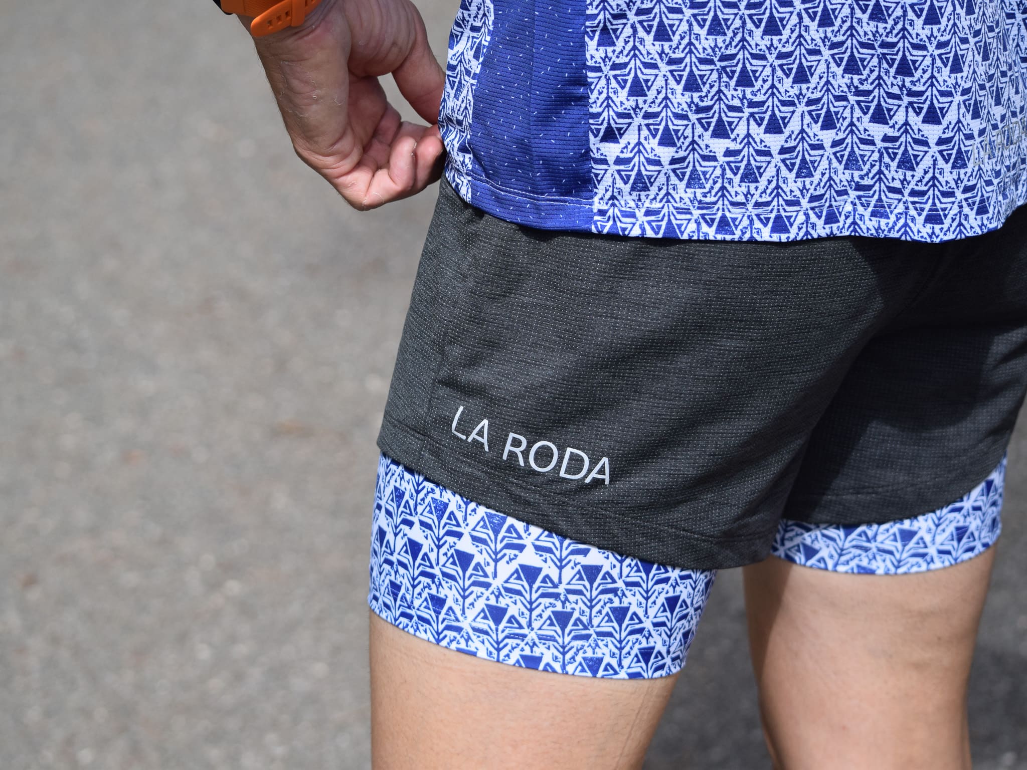 Short running homme - Rossetti - Bleu Marine