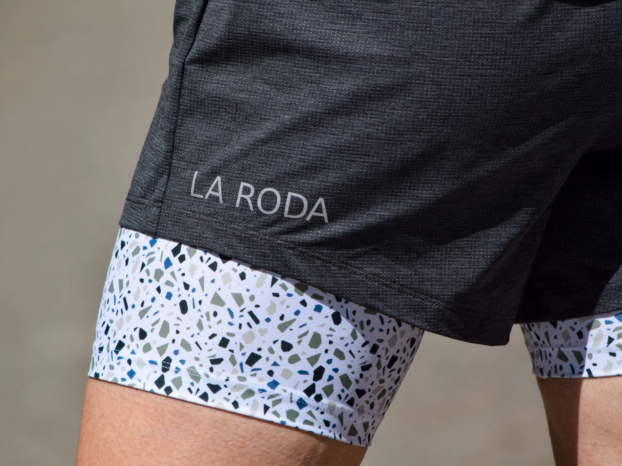 course à pied homme, short Rossetti de la roda French riviera made in france -vert