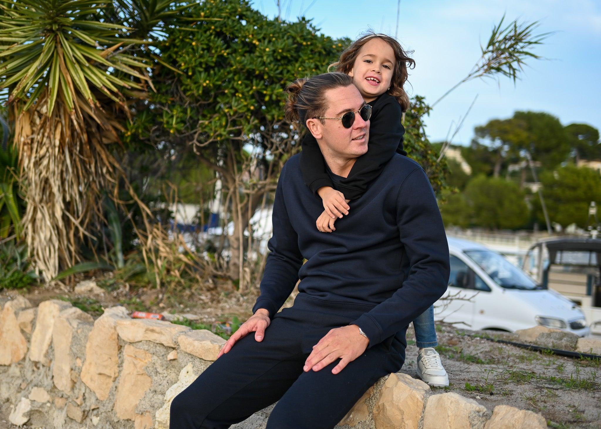 Pull enfant - Noir - La Roda French Riviera