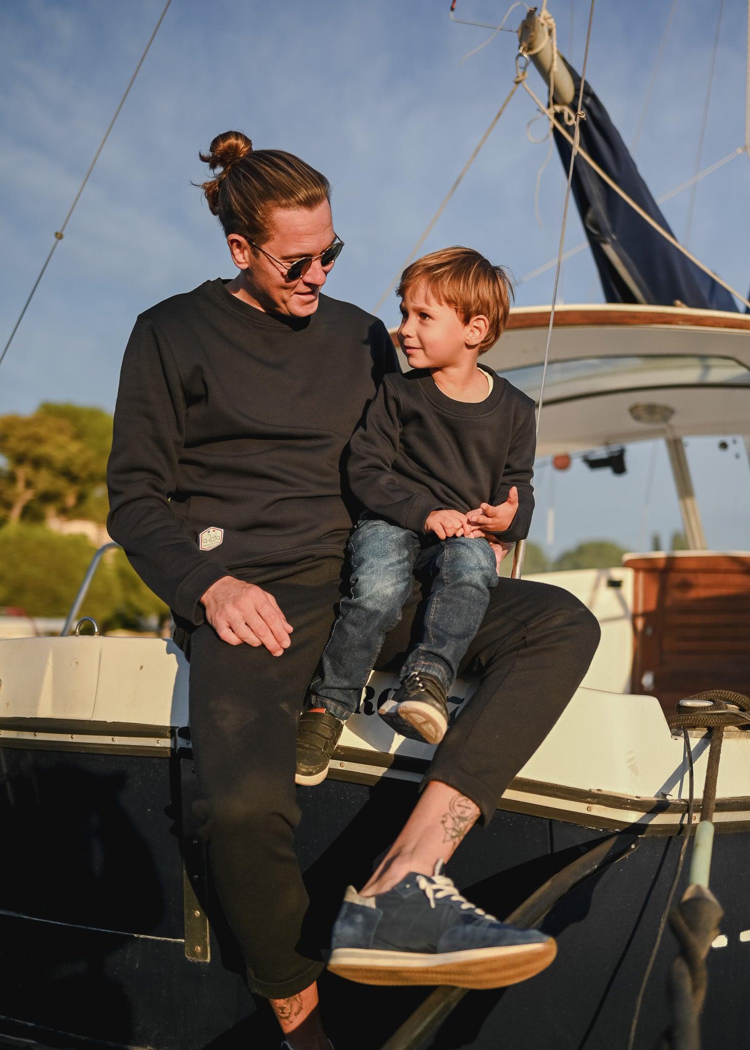 Pull homme - Noir - La Roda French Riviera