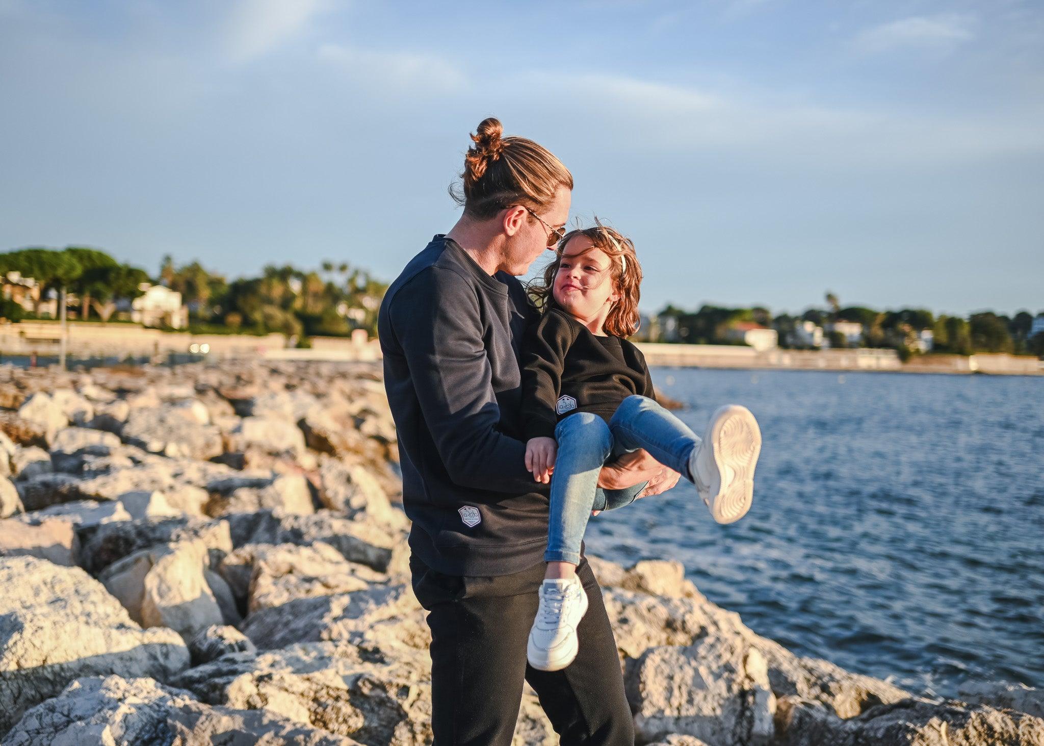 Pull enfant - Noir - La Roda French Riviera