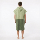 Poncho Adulte - Vert Bicolore