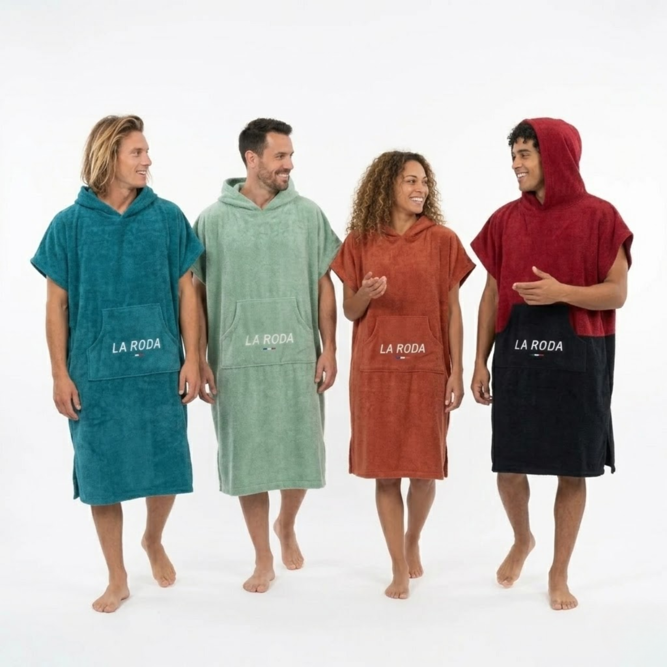 Pack 4 Ponchos de bain - adulte - JUSQU'À -40 %