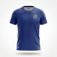 T-SHIRT RUNNING HOMME - RELIEF BLEU MARINE