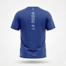 T-SHIRT RUNNING HOMME - RELIEF BLEU MARINE