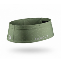 Ceinture running Femme - Kaki / Blanc