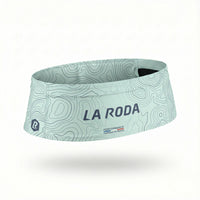 Ceinture running Femme - Relief Bleu Ciel
