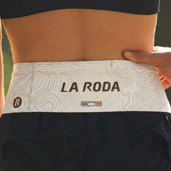 Ceinture running Femme - Relief Sable