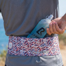 Ceinture running Homme - Bleu et Rouge