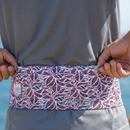 Ceinture running Homme - Bleu et Rouge