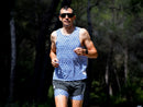 Debardeur running homme bleu fabriqué en france la roda grimaldi