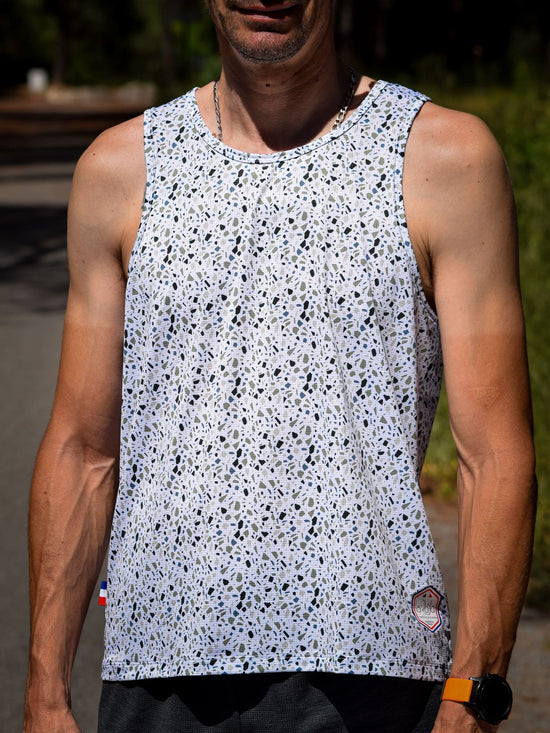 Débardeur Running - Grimaldi - Vert olive