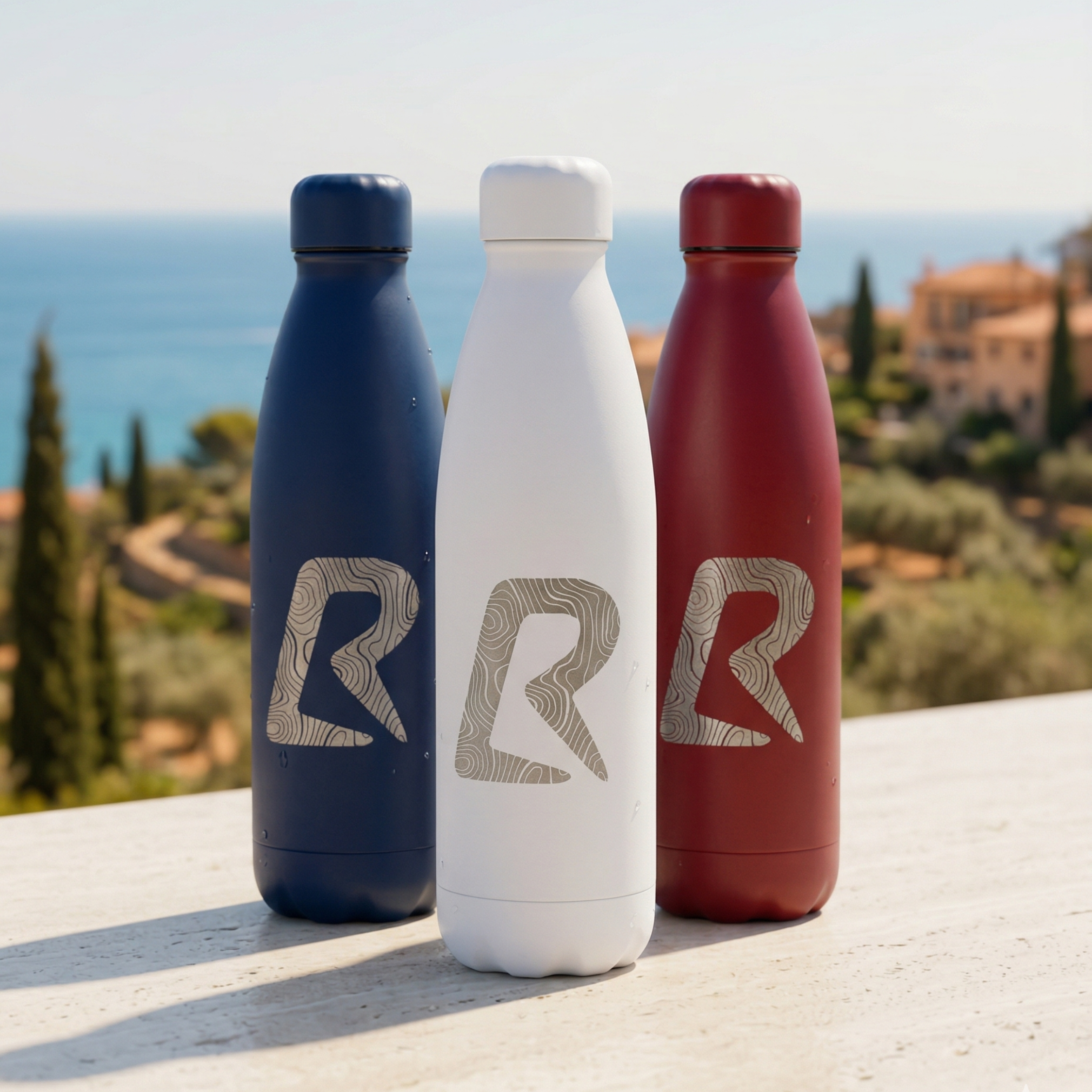 Pack Gourde isotherme La Roda - Drapeau Tricolore - 750 ML