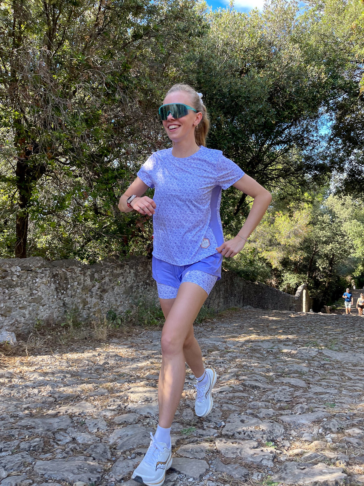 T-shirt running femme - La Prom' - Lavande