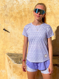 T-shirt running femme - La Prom' - Lavande