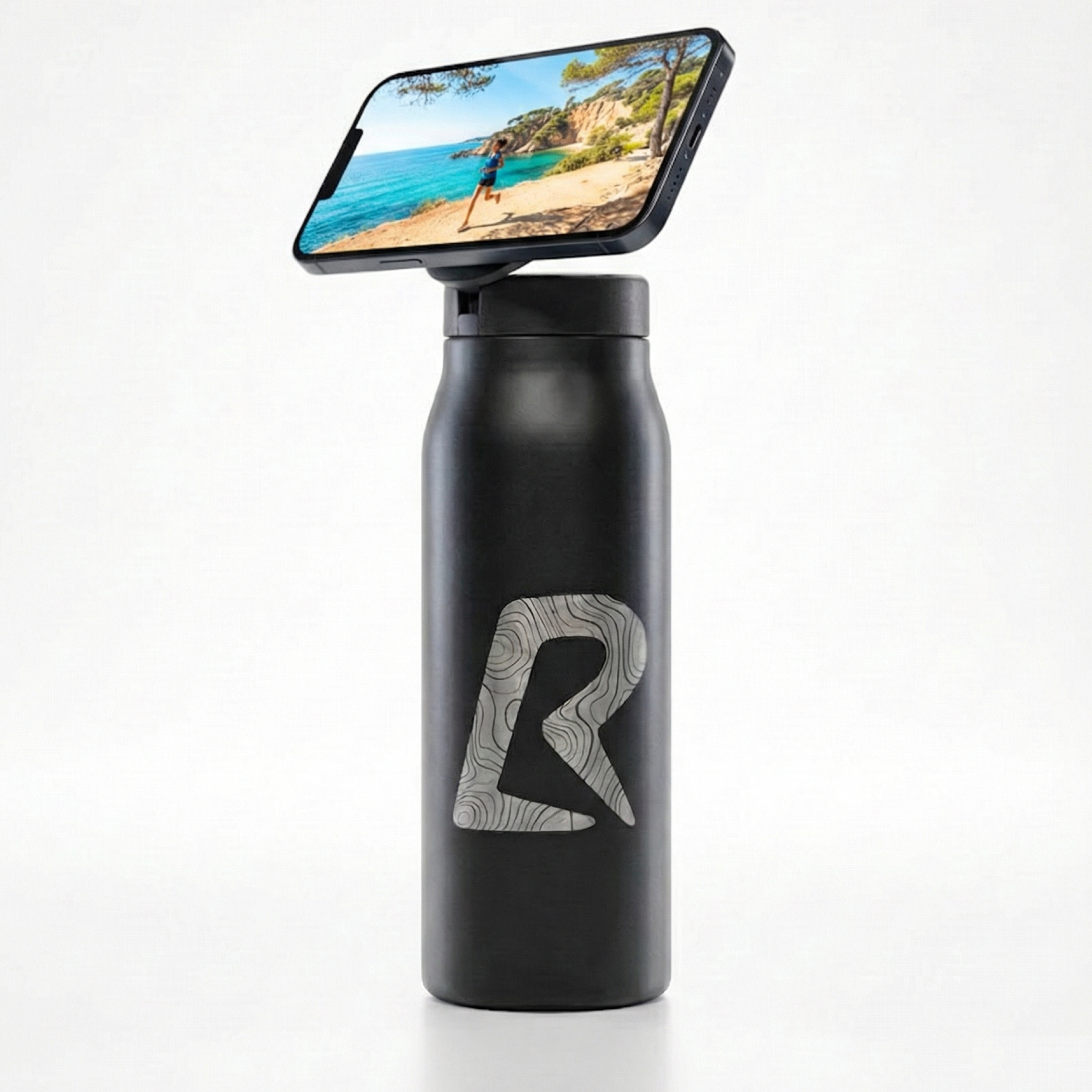 Gourde isotherme magnétique La Roda - Noire - 710 ML