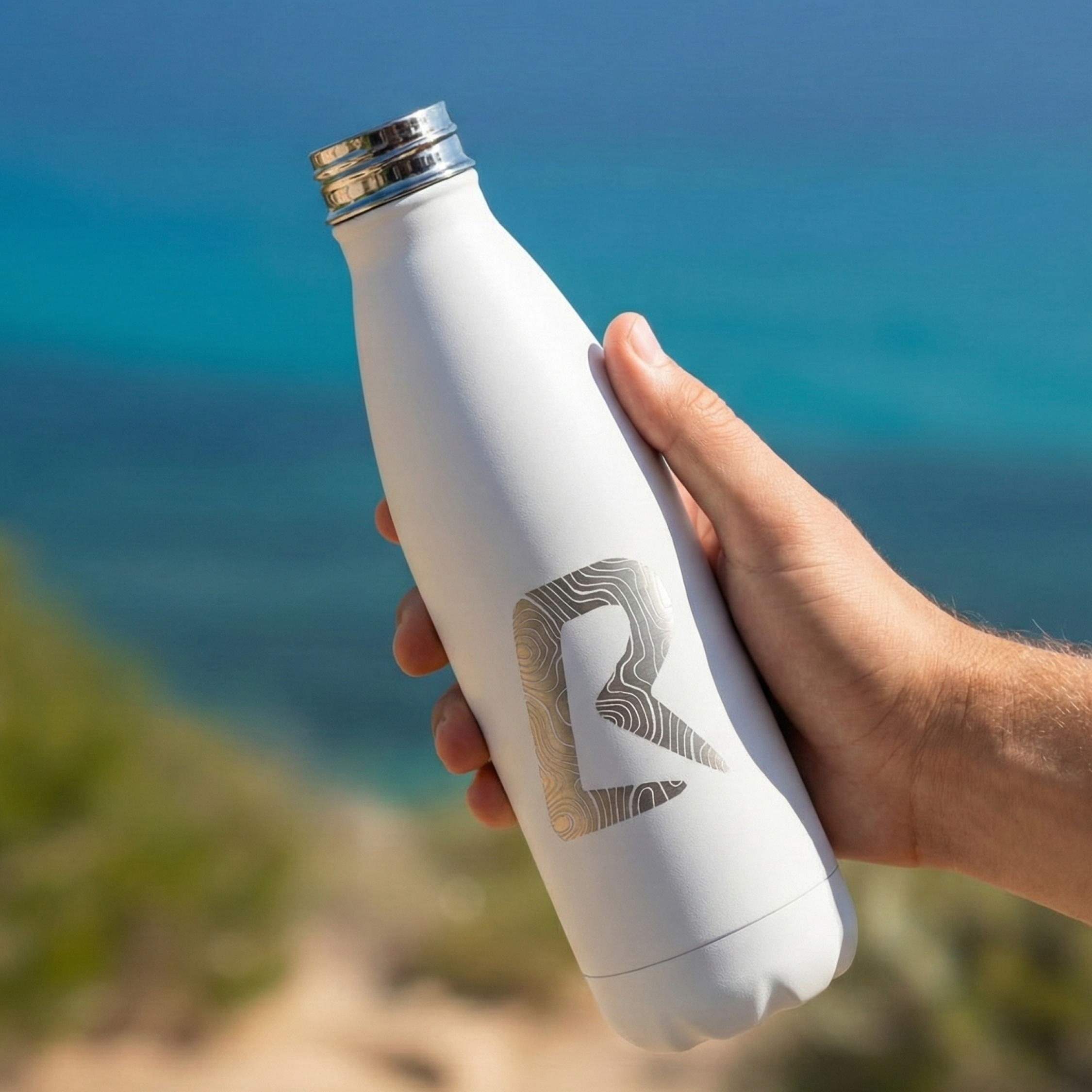 Gourde isotherme La Roda - Blanche - 750 ML