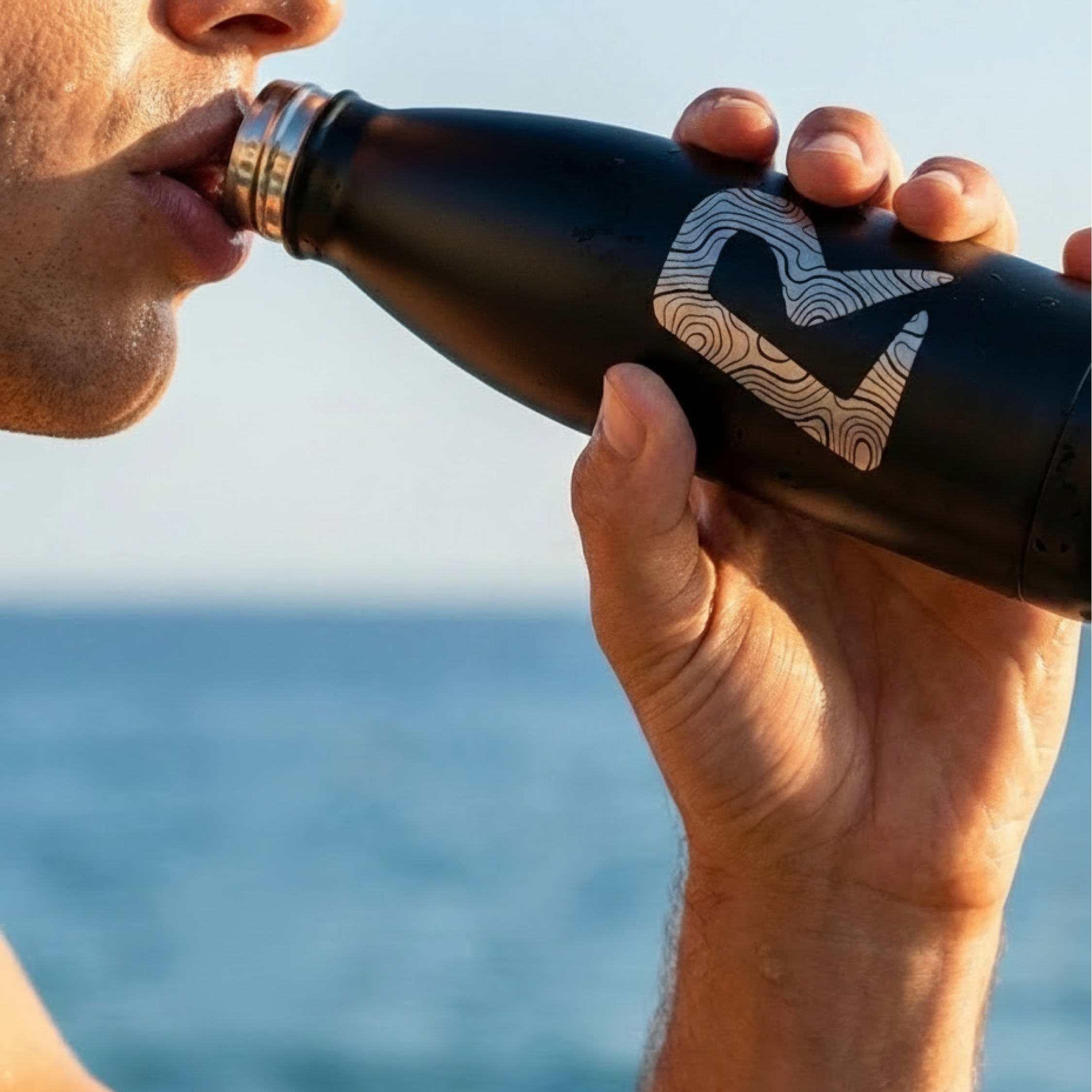 Gourde isotherme La Roda - Noire - 750 ML