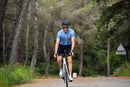 Haut de vélo été la roda bleu Turini fabriqué en france