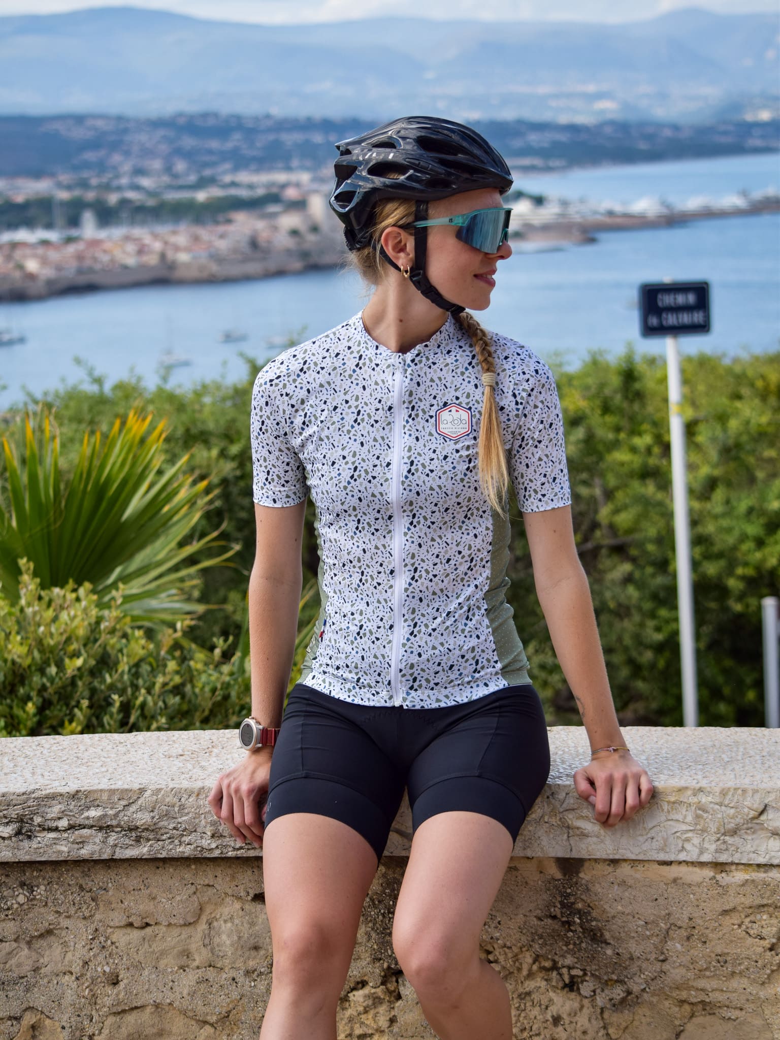 Maillot vélo femme - Madone - Vert Olive