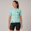 Maillot vélo Performance femme - Relief Vert