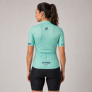 Maillot vélo Performance femme - Relief Vert
