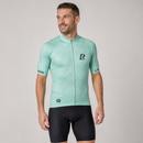 Maillot vélo Performance homme - Relief Vert