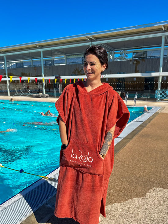 Poncho Adulte - TerraCotta