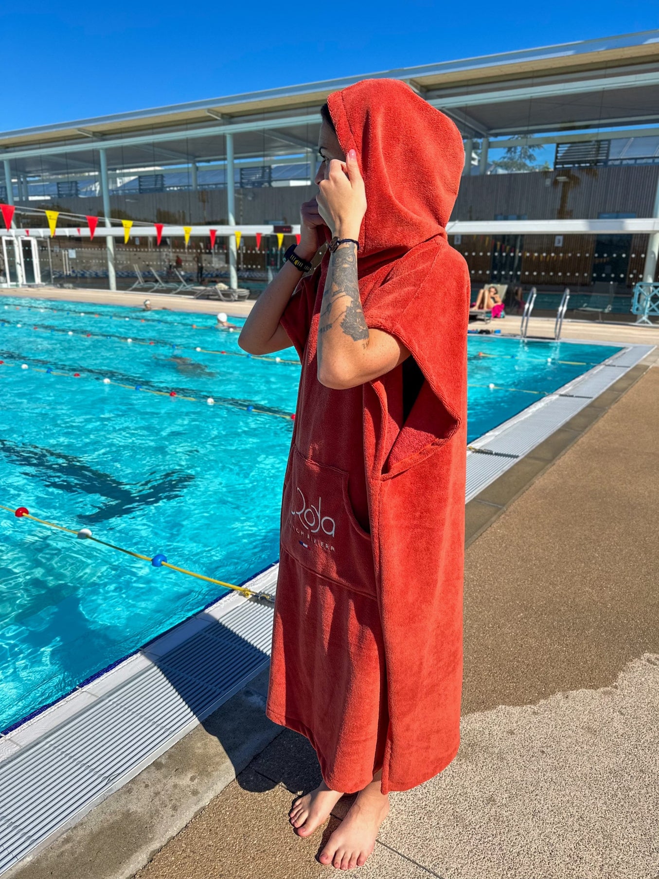 Poncho Adulte - TerraCotta