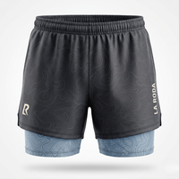 SHORT RUNNING HOMME - RELIEF NOIR