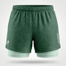SHORT RUNNING HOMME - RELIEF VERT