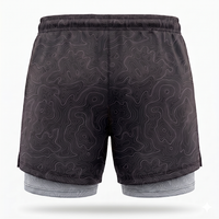 SHORT RUNNING FEMME - RELIEF NOIR