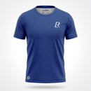 T-SHIRT RUNNING HOMME - RELIEF BLEU MARINE