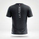T-SHIRT RUNNING HOMME - RELIEF NOIR