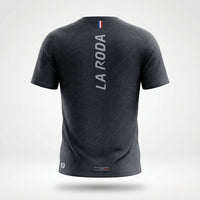 T-SHIRT RUNNING HOMME - RELIEF NOIR
