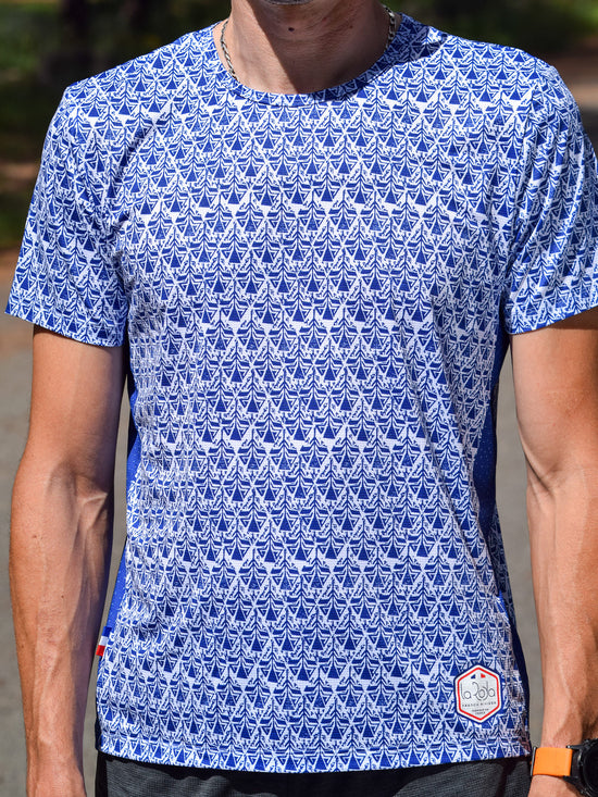 T-shirt running homme - La Prom' - bleu marine