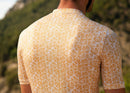 Dos de maillot de vélo homme  la roda jaune 