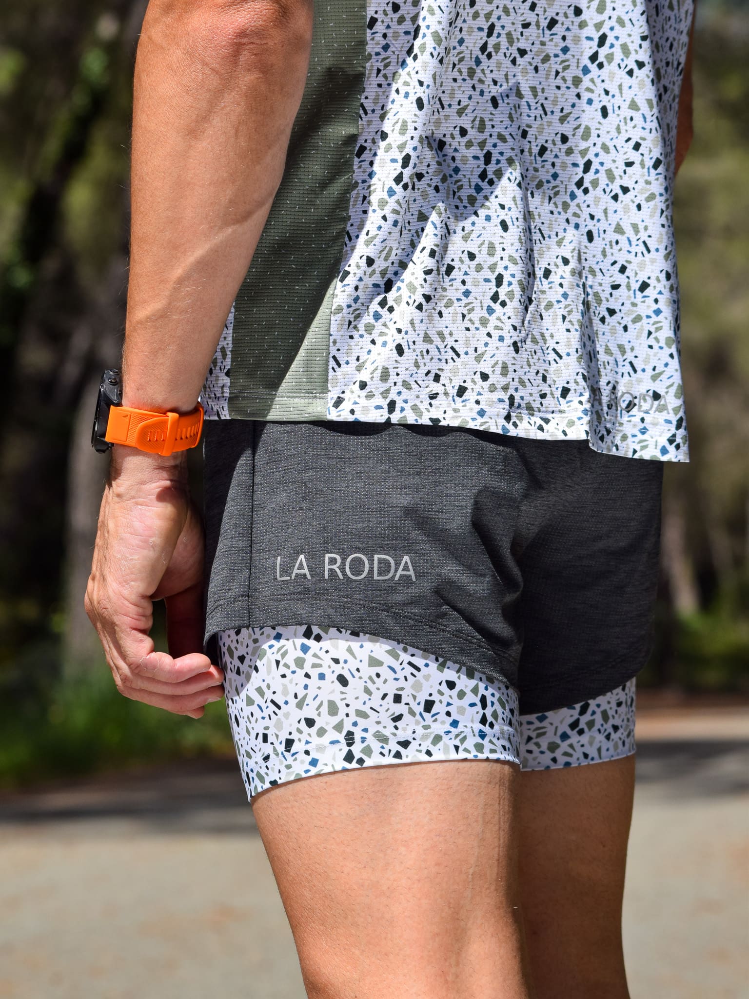 Short running homme - Rossetti - Vert Olive