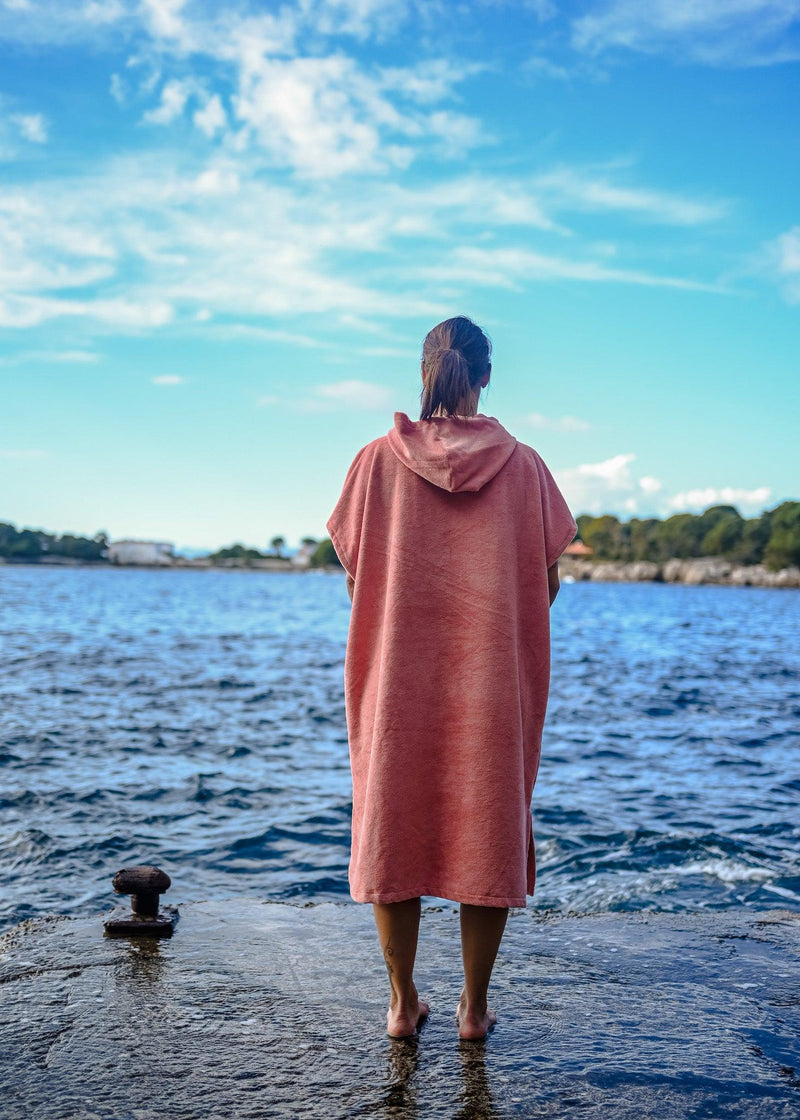 Poncho Adulte Rose - La Roda French Riviera