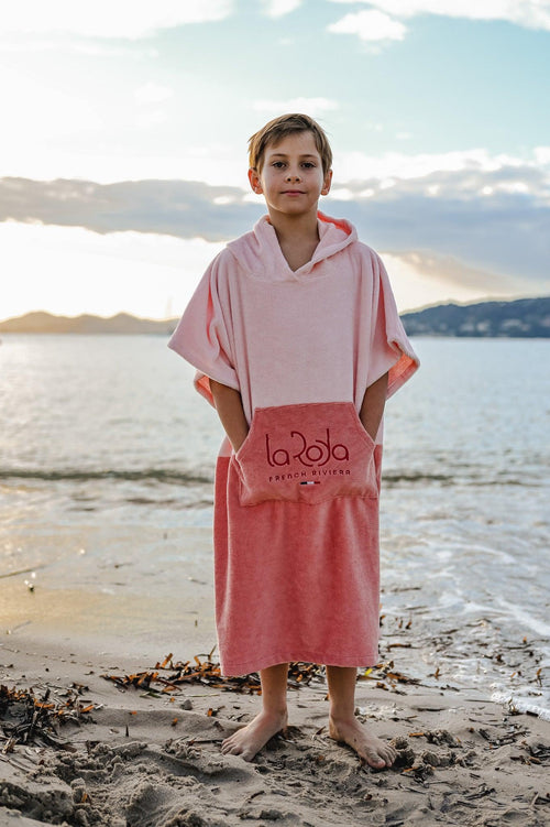 Poncho Junior Rose Bicolore - La Roda French Riviera